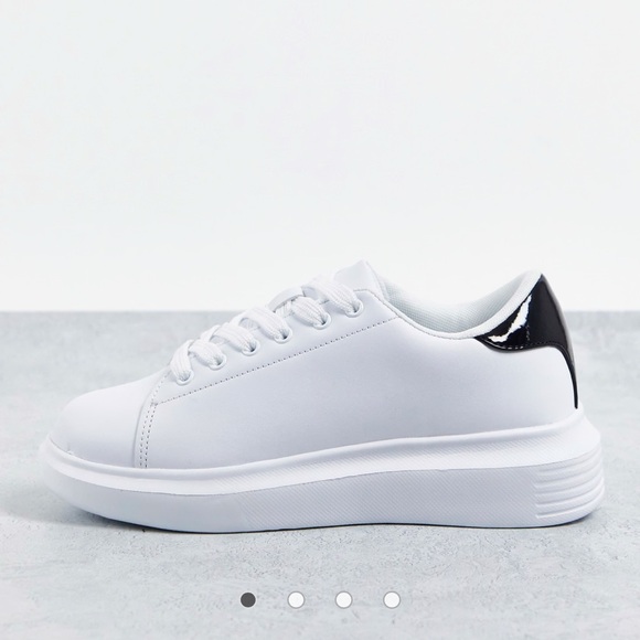 ASOS Other - Truffle Collection Sneakers in White with Black Tab